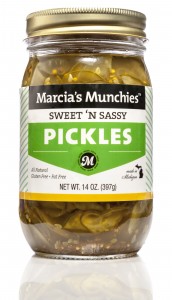 Sweet 'N Sassy Pickles  The original thinly sliced pickle chips.